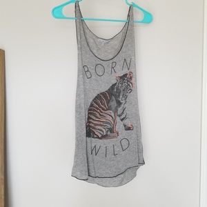 Born Wild muscle tank